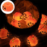 Halloween LED Pumpkin Light String