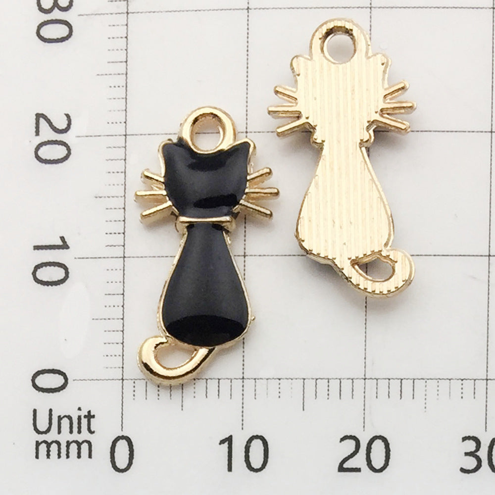 Halloween Enamel Jewelry Pendants - Alloy DIY Charms