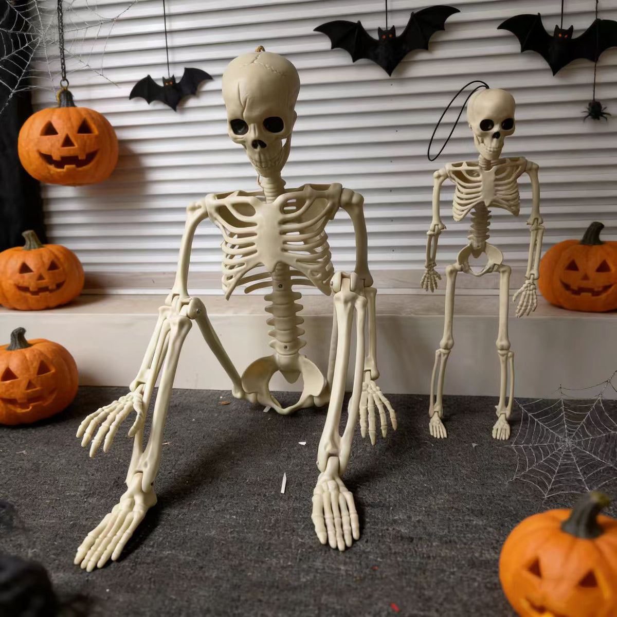 Halloween Plastic Skeleton Props and Bones