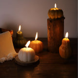 Halloween Pumpkin-Shaped Scented Candles