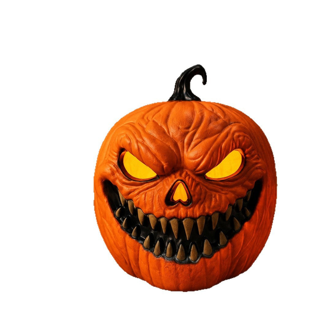 Halloween Sound-Activated Glowing Pumpkin Lantern - Plastic