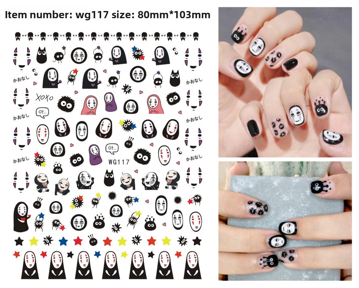 Halloween Nail Stickers - Vinyl