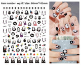 Halloween Nail Stickers - Vinyl