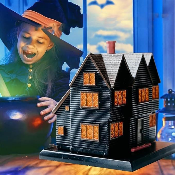 Halloween and Christmas House Incense Burner
