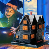 Halloween and Christmas House Incense Burner