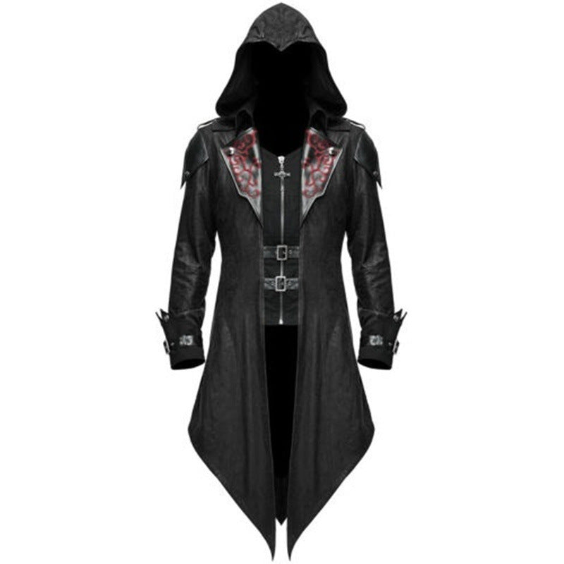 Halloween Medieval Gothic Costume Coat
