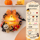 Halloween Wreath - Wood