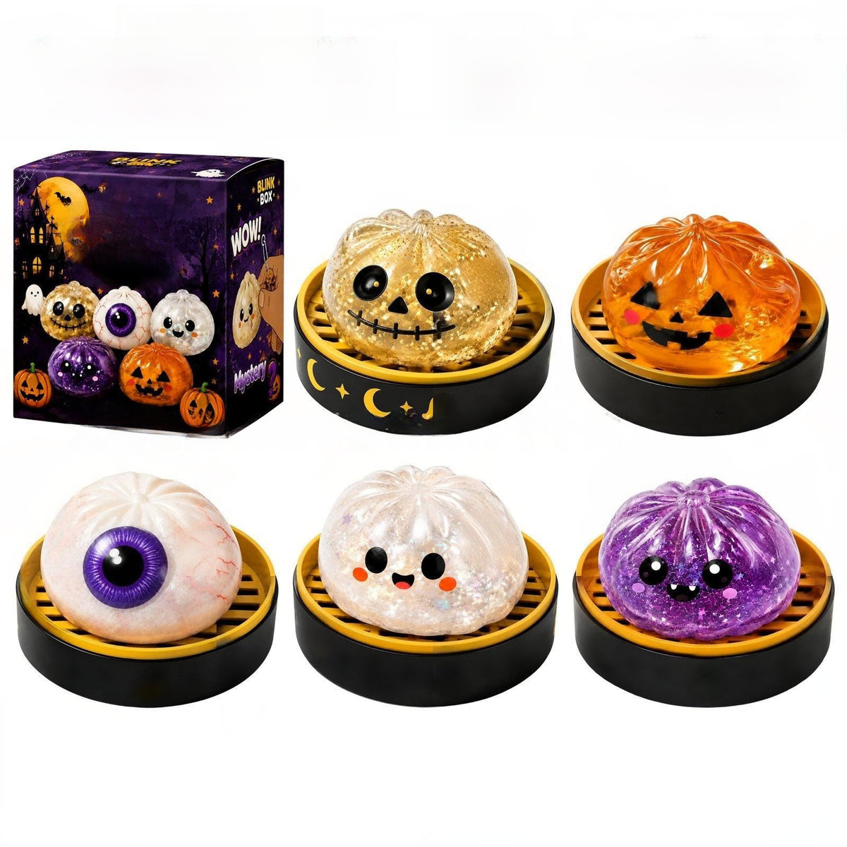 Halloween Squeeze Fidget Toy Gift Set