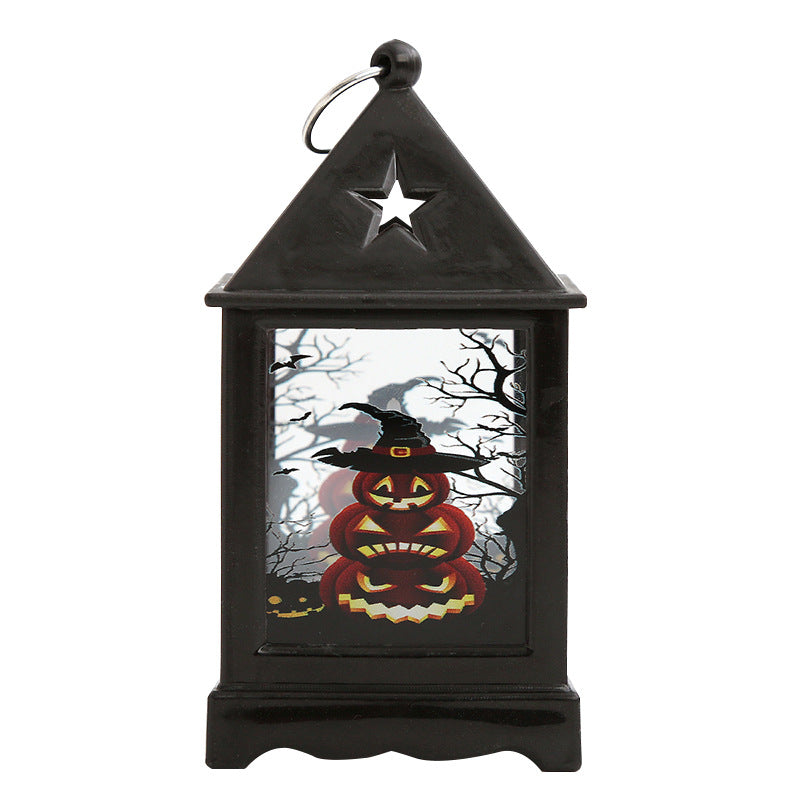 Halloween Handheld LED Pumpkin Light - Plastic