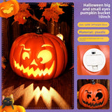 Halloween LED Pumpkin Decorations - Plastic