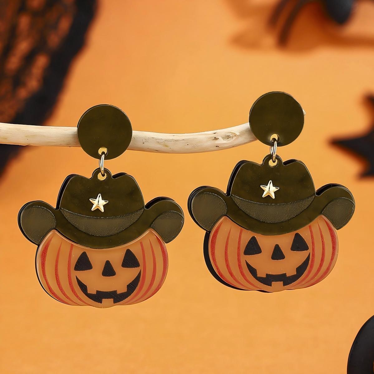 Cartoon Halloween Earrings Set