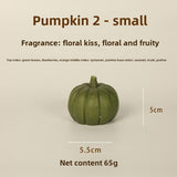 Halloween Pumpkin-Shaped Scented Candles
