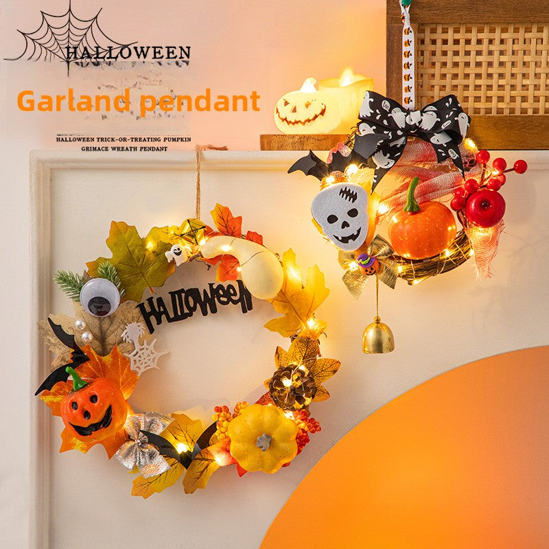 Halloween Wreath - Wood