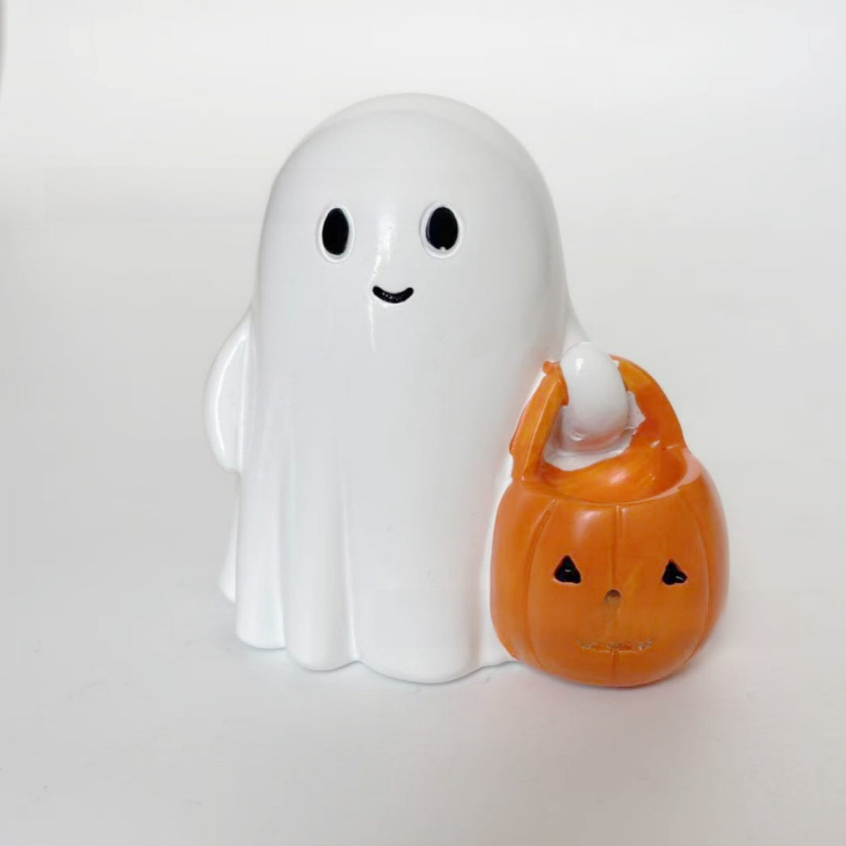 Halloween White Ghost Resin Ornament