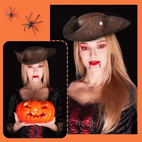 Halloween Pirate Costume Hat - PU