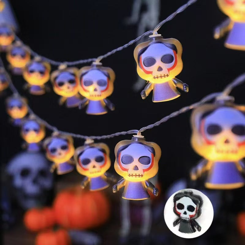 Halloween LED String Lights Pumpkin Ghost Decor