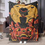 Halloween Printed Flannel Blanket