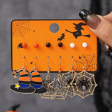 Cartoon Halloween Earrings Set