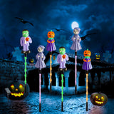 Halloween Solar Pumpkin Garden Stake Light