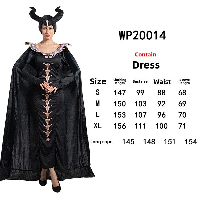 Halloween Witch Costume Dress - Cotton