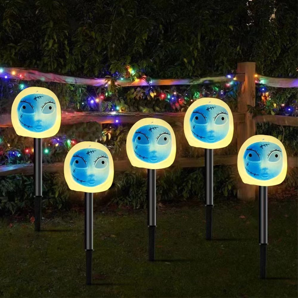 Halloween Solar Pumpkin Garden Stake Light