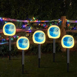 Halloween Solar Pumpkin Garden Stake Light