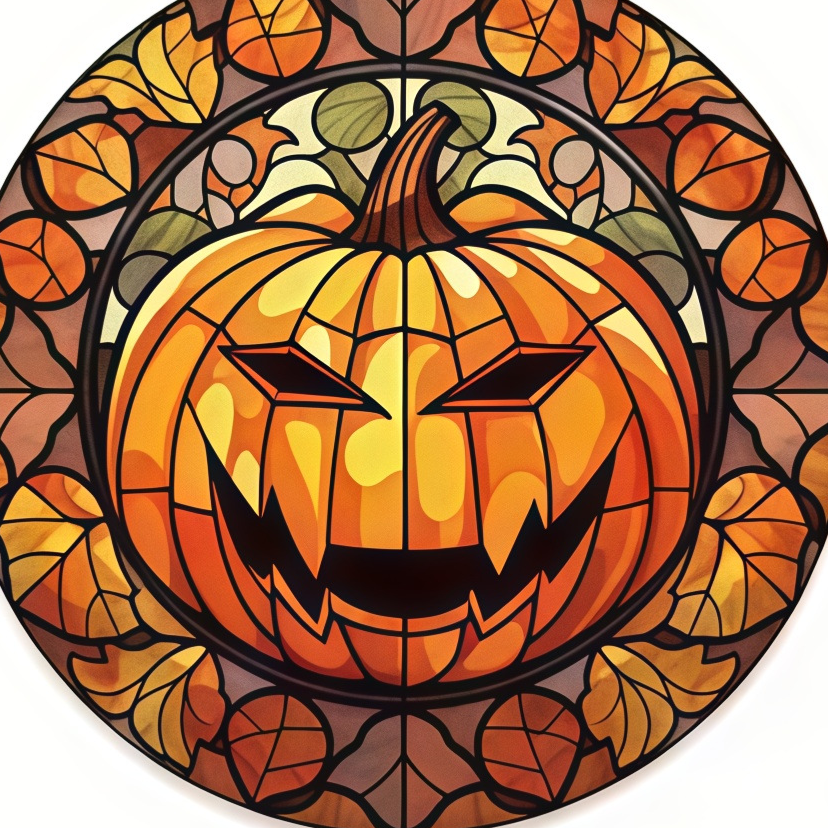 Halloween Boxwood Hanging Door Sign