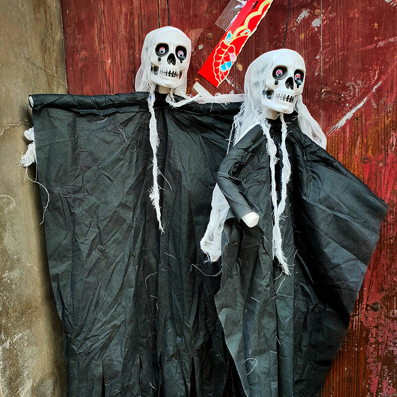 Halloween Hanging Ghost with Poseable Arms