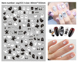 Halloween Nail Stickers - Vinyl
