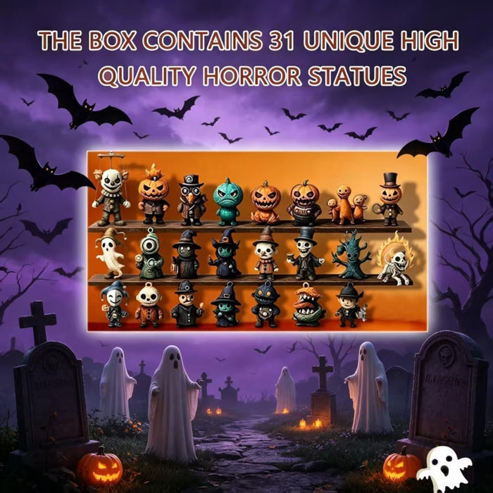 Halloween Figure Advent Calendar - Acrylic