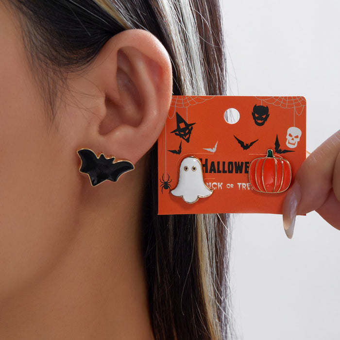 Halloween Cartoon Jewelry Set