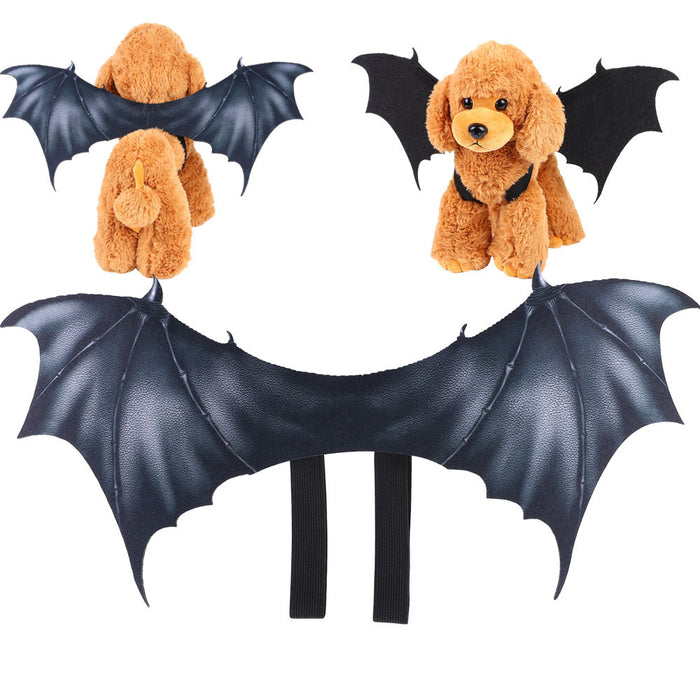 Halloween Pet Bat Wings Costume - Cloth