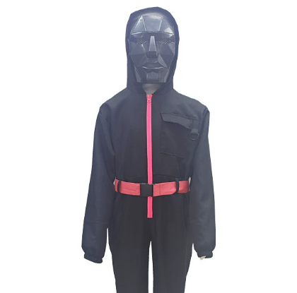 Halloween Cosplay Jumpsuit and Mask Accessories