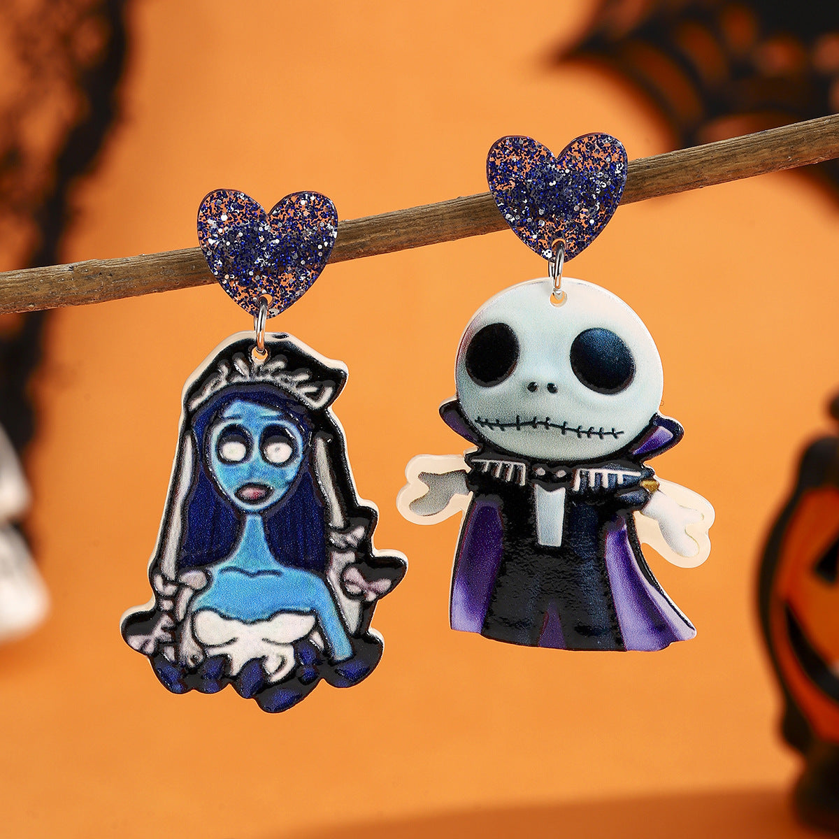 Cartoon Halloween Earrings Set