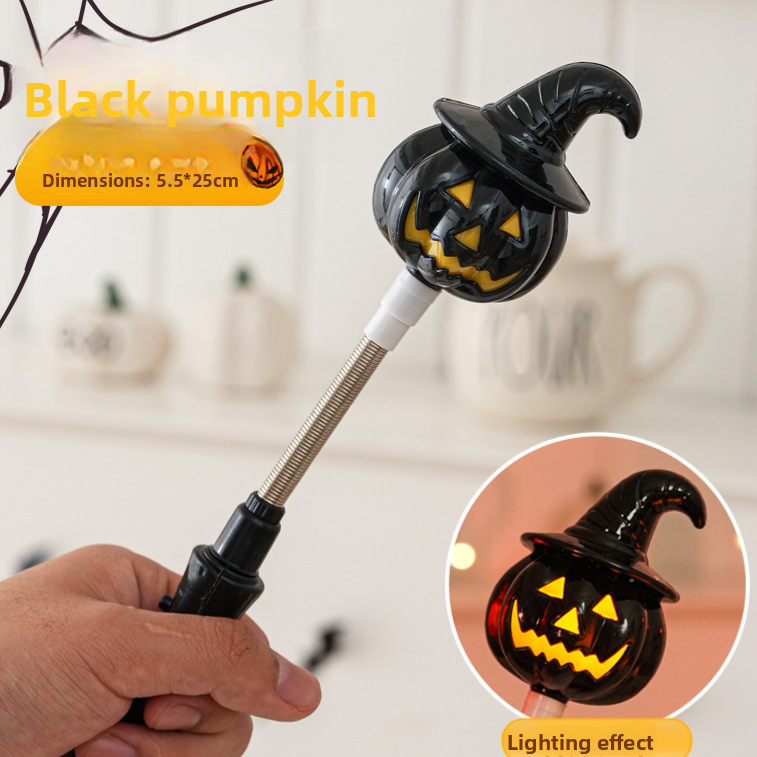 Halloween Pumpkin Light Stick - Plastic