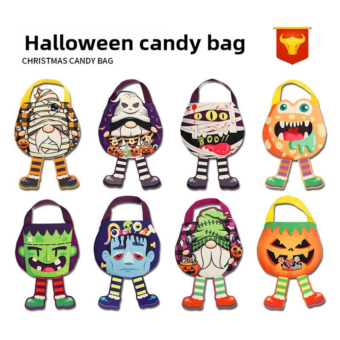 Halloween Pumpkin Print Trick-or-Treat Bag
