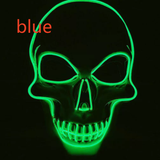 Halloween Glow-in-the-Dark Masks - Plastic