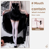 Halloween Gothic Costume Dress - Black and Red