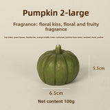 Halloween Pumpkin-Shaped Scented Candles