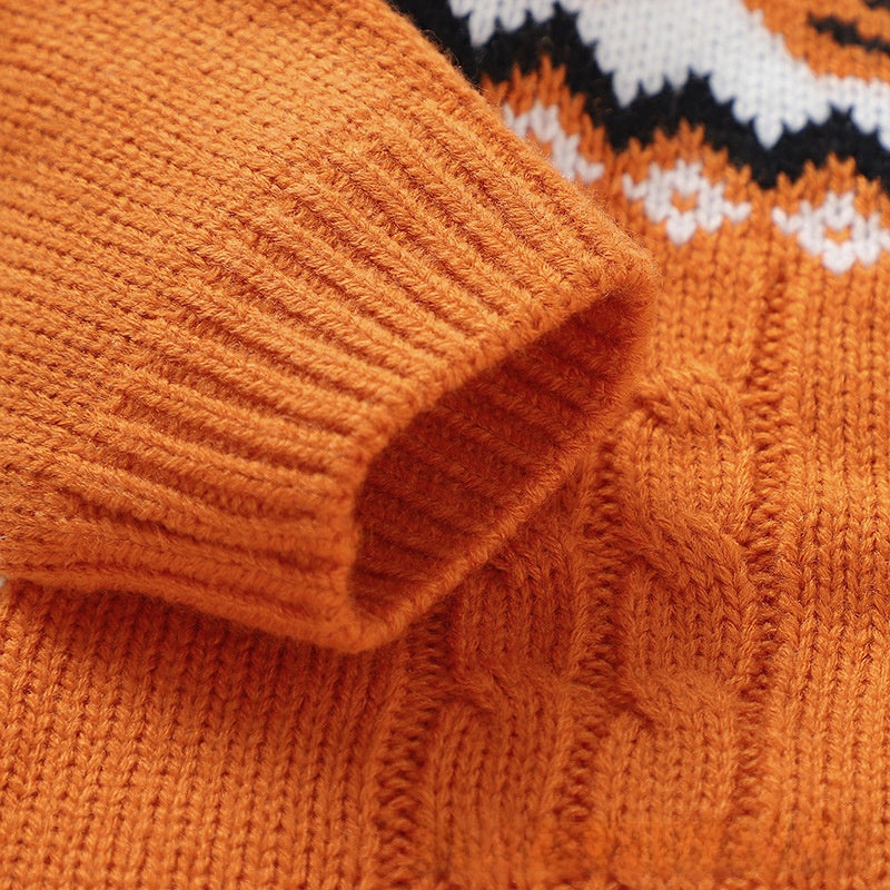 Baby Halloween Knitted One-Piece Jumpsuit