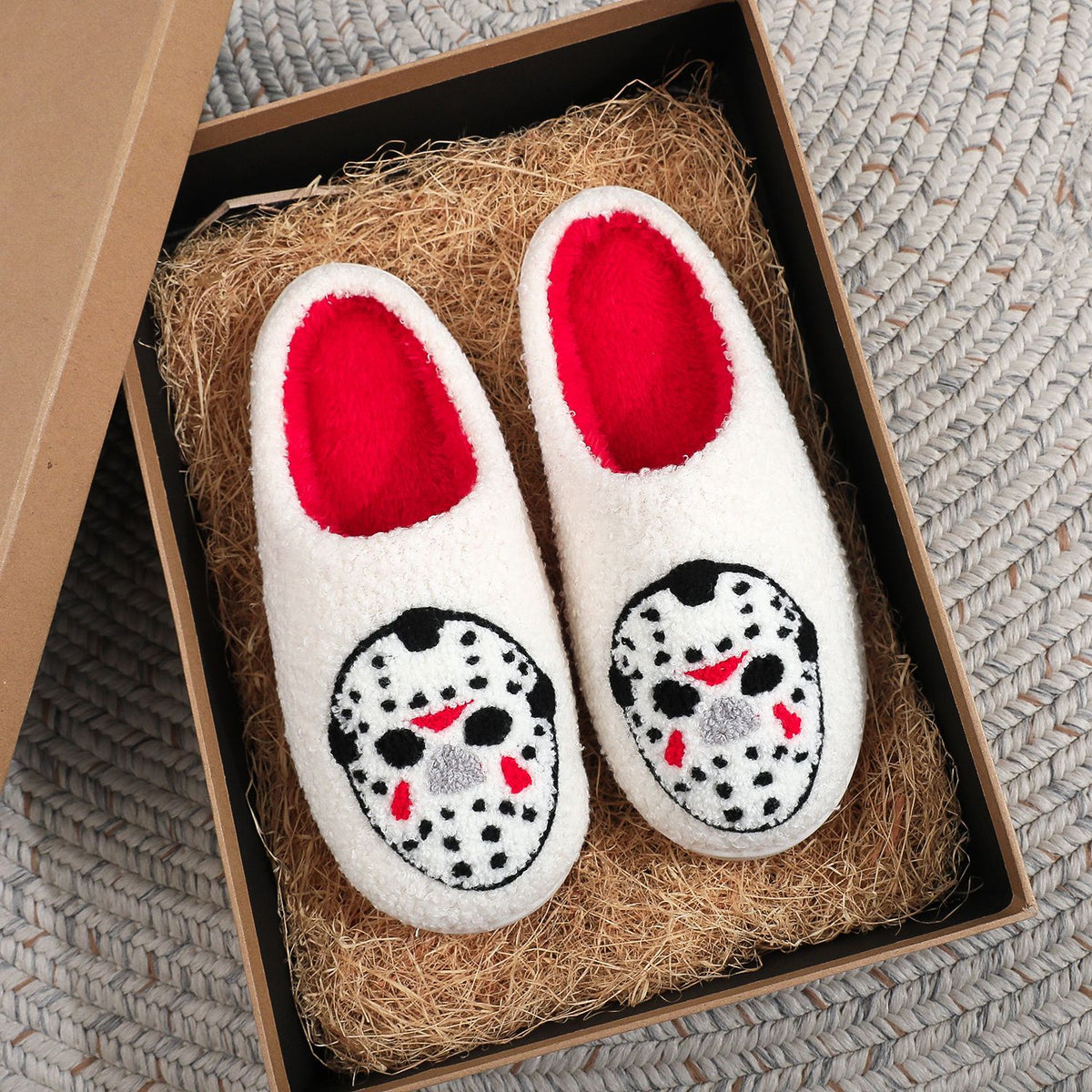Halloween Novelty Plush Slippers