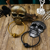 Halloween Pumpkin and Skull Doorbell with Lights and Sound - Plastic
