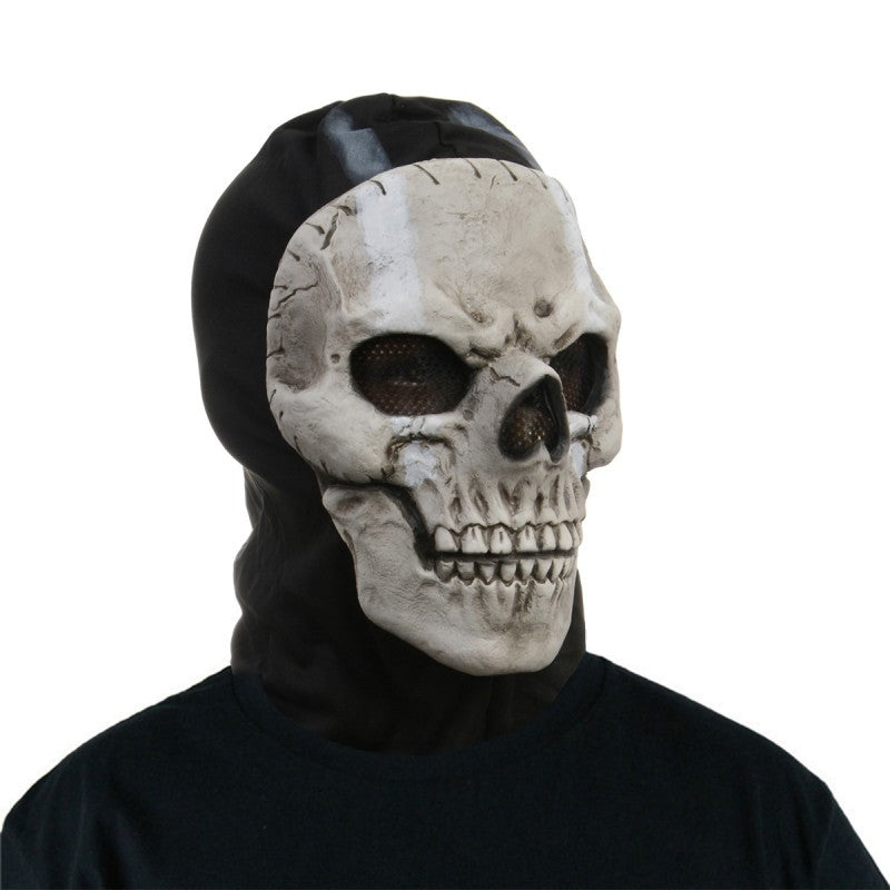 Halloween Latex and Fabric Ghost Mask