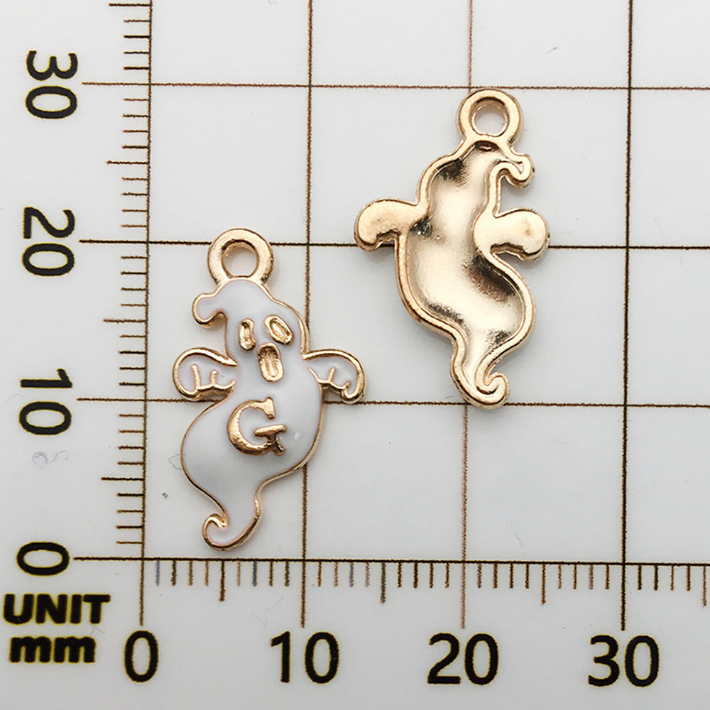 Halloween Enamel Jewelry Pendants - Alloy DIY Charms
