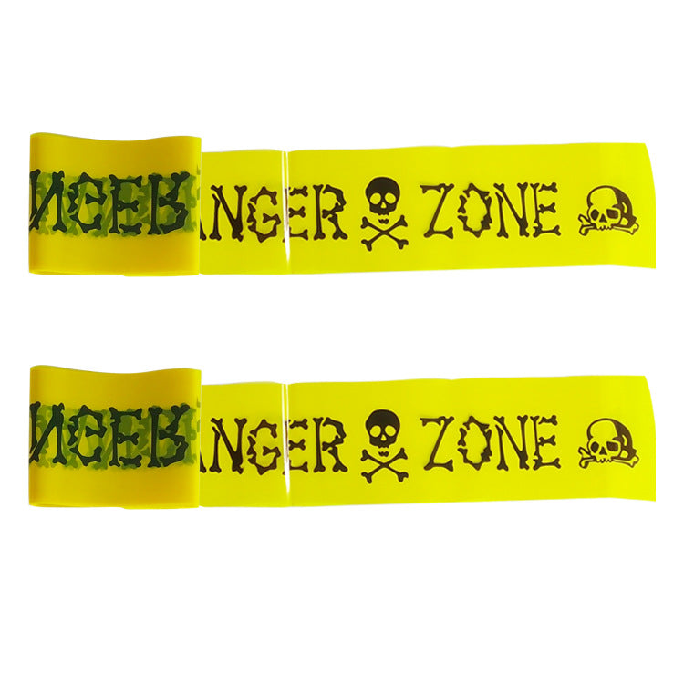 Halloween Party Decoration Warning Tape - Plastic