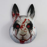Halloween Rabbit Face Mask - Plastic