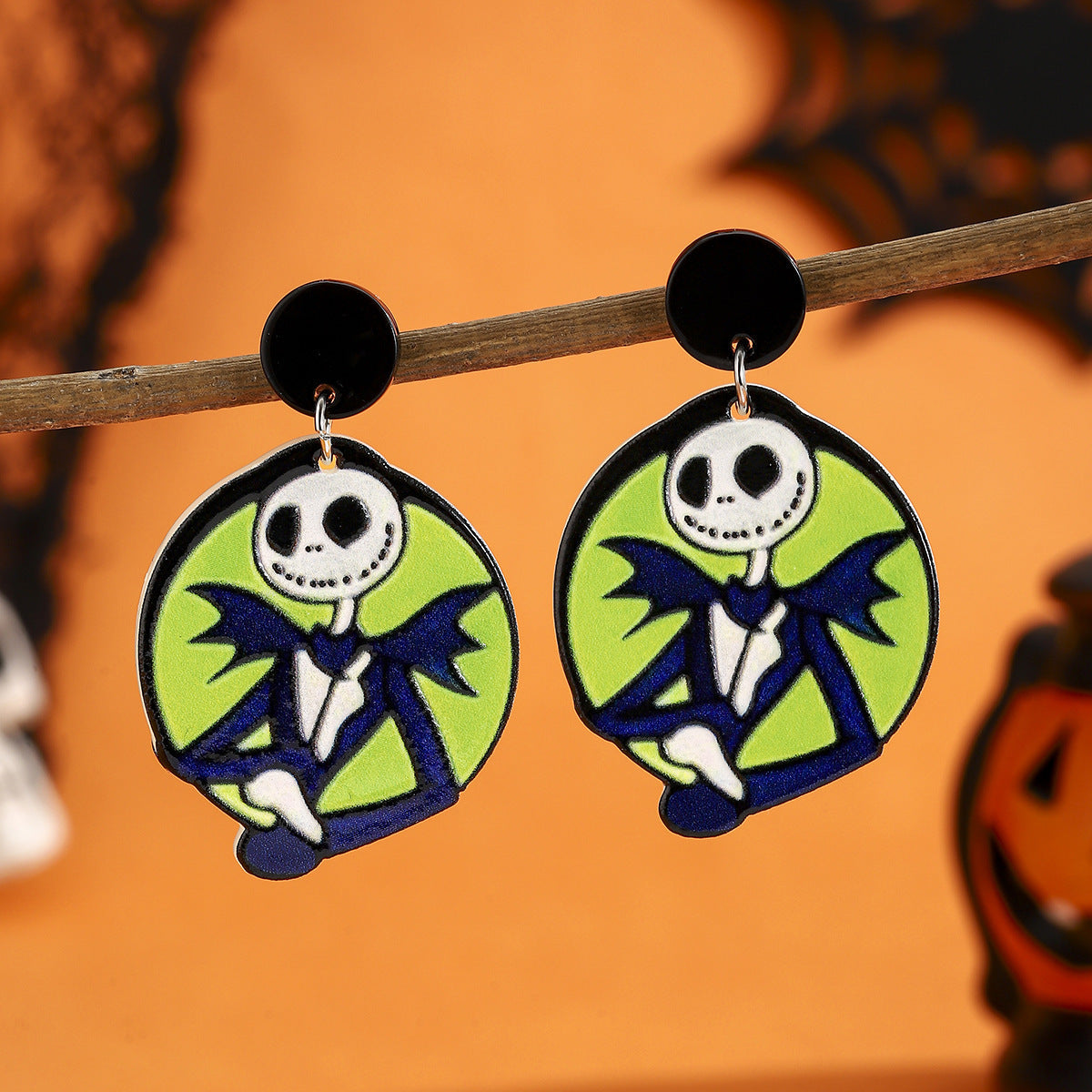 Cartoon Halloween Earrings Set