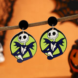 Cartoon Halloween Earrings Set