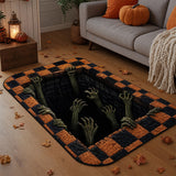 Halloween Horror Print Rug