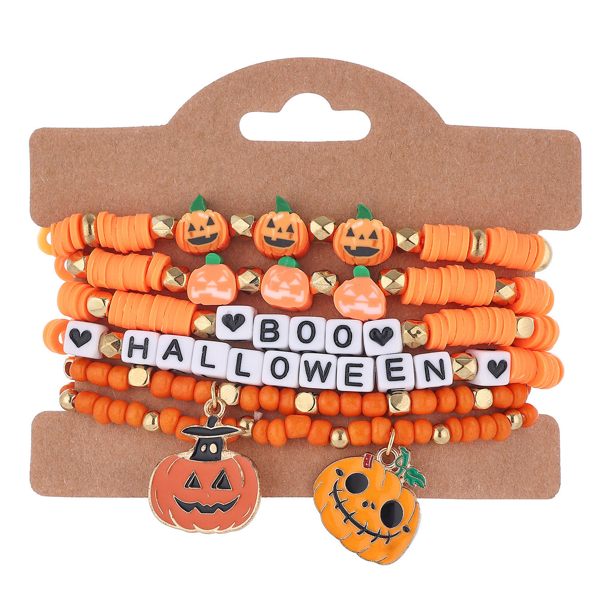Halloween Alloy Charm Bracelet